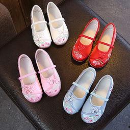 汉服鞋成人款舞蹈视频